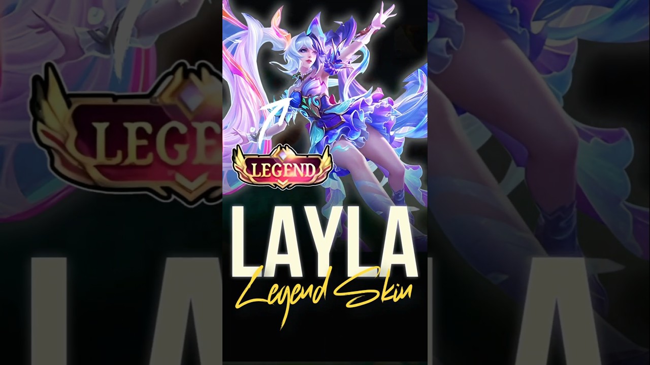 Лейла Легендарный облик #mobalegends5v5 #moba5v5english #moba5v5pippin #shorts #reels #trending