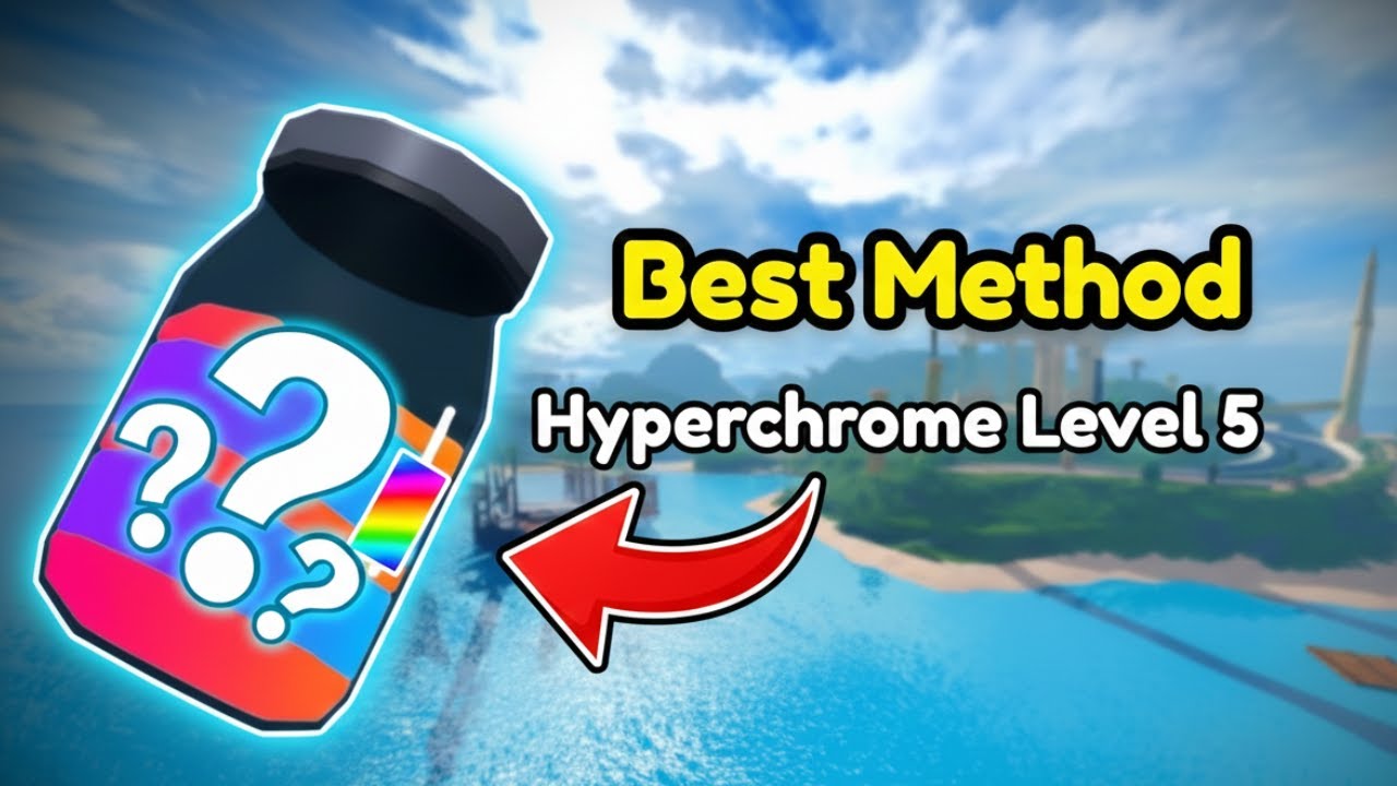 BEST Hyperchrome Level 5 METHOD? | Roblox Jailbreak