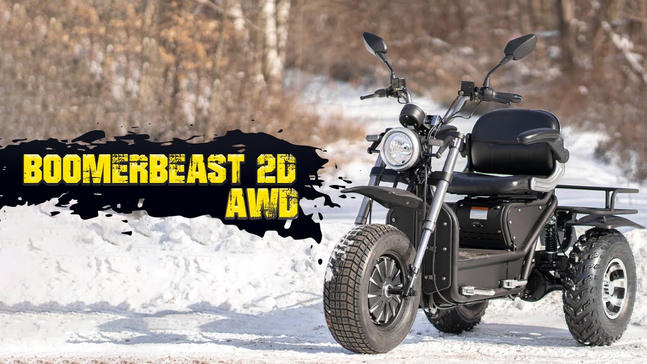 Boomerbeast 2D AWD - Daymak’s Latest Mobility Scooter With All Wheel Drive