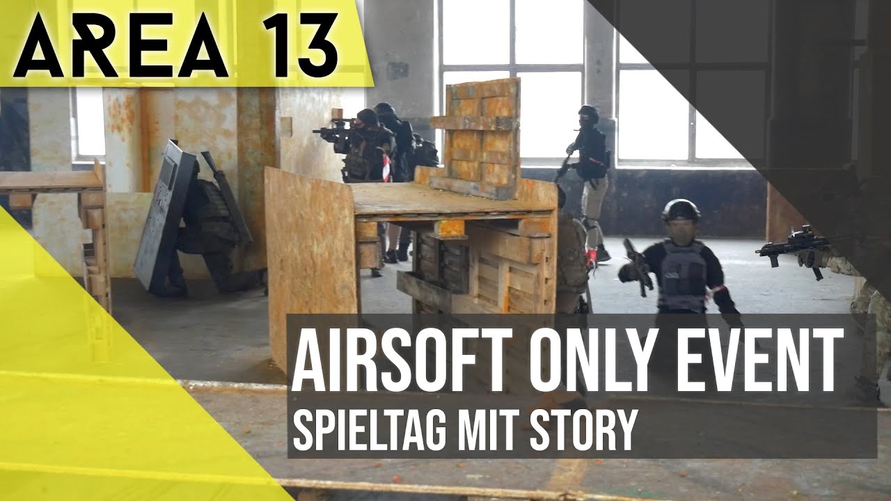 AREA13 | Aftermovie | Airsoft Only Eventtag mit Story | Evocati+AREA13 Spieltag | Airsoft&Paintball