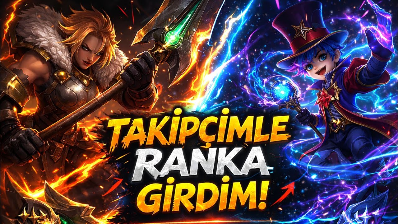 ÇOK ÇEKİŞMELİ EFSANE MAÇ - Mobile Legends 