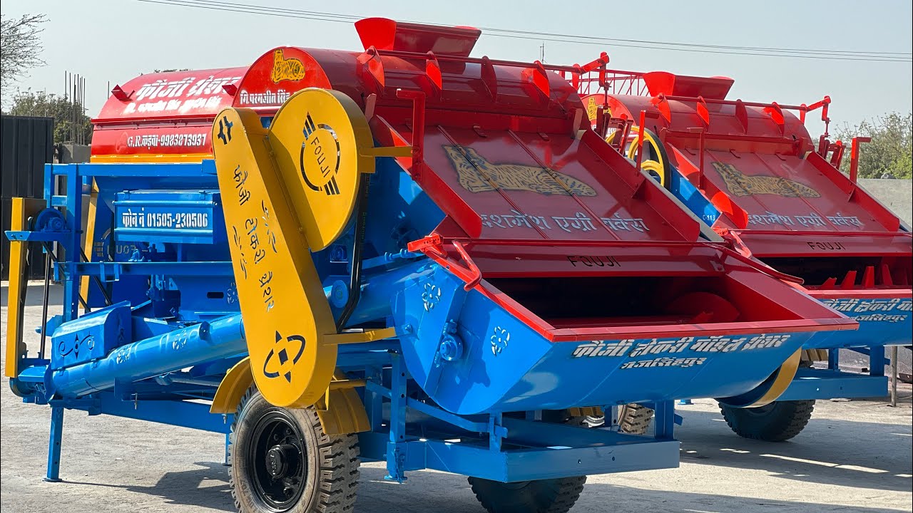 All in One Top Model Fouji Tokri Model Thresher  48inches Drum #nofarmersnofood