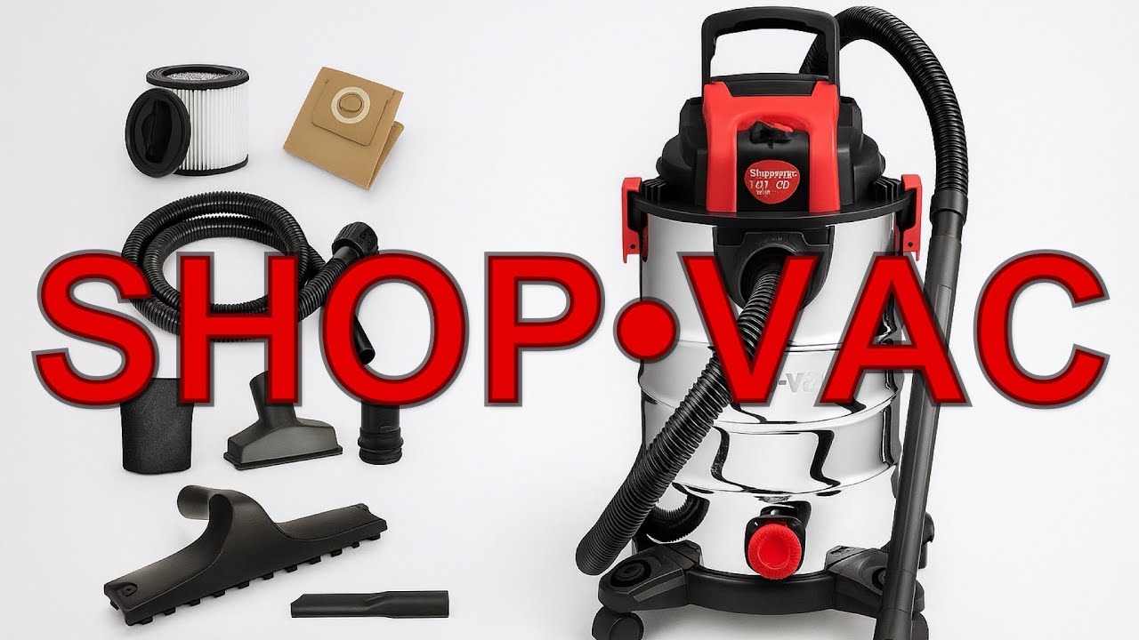 Влажный пылесос Shop Vac для сухой уборки. Распаковка и тестирование.