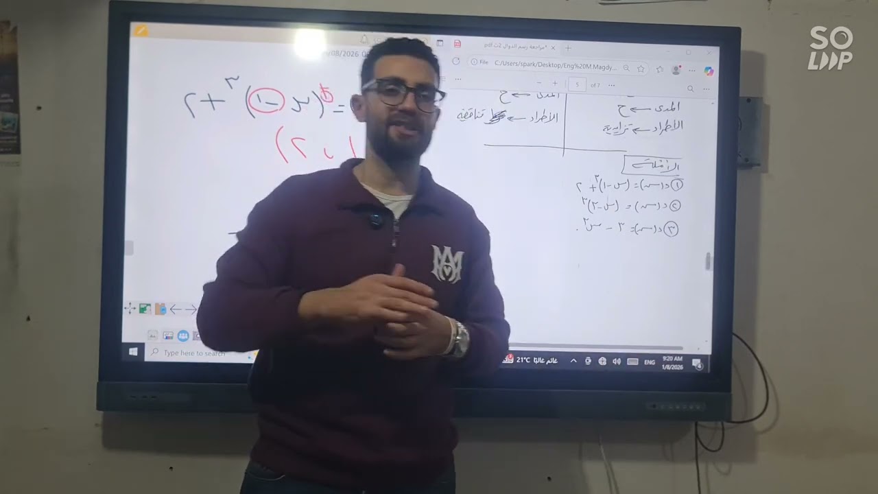 الفيديو 3 (رسم الدوال) 2ث