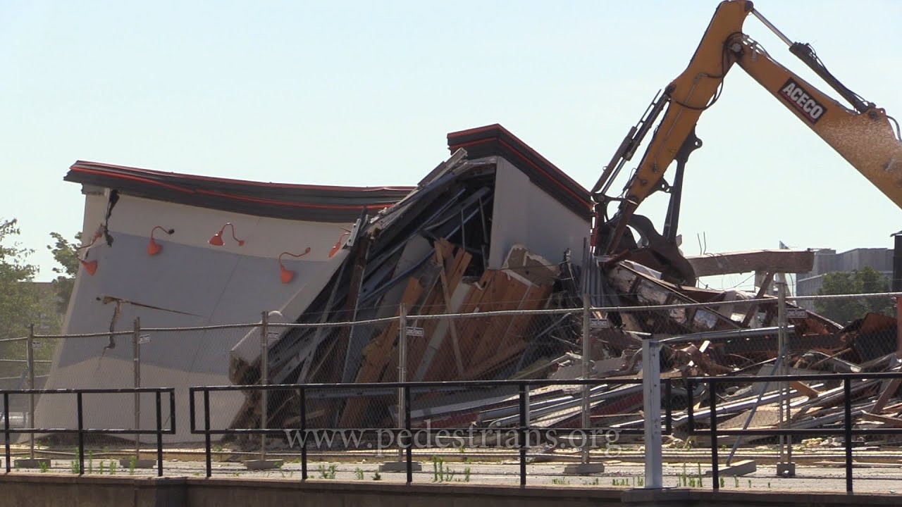 Strip Mall Demolition, Part 5 (Hooters)