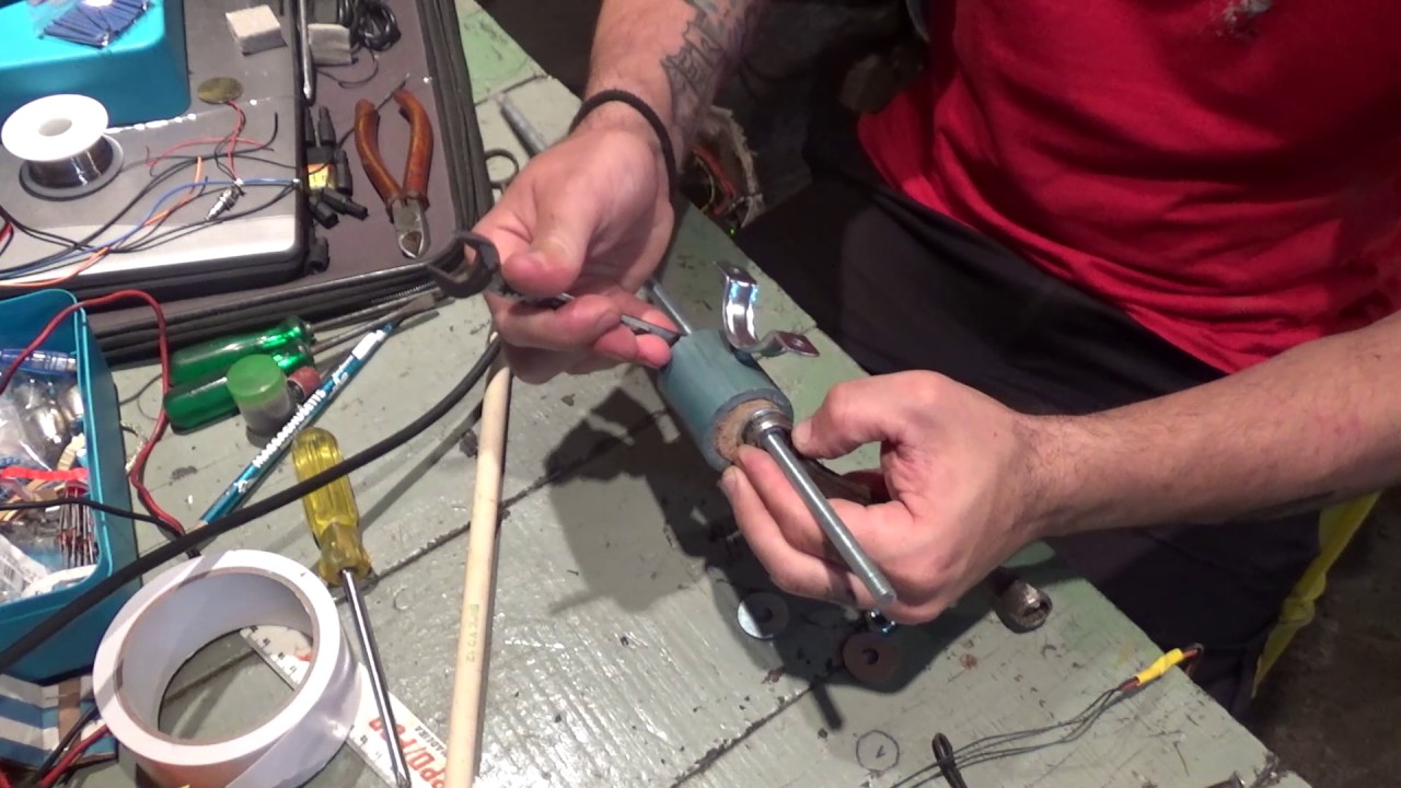 DIY - Homemade Electronic Drumkit part10 - Building cymbal stands