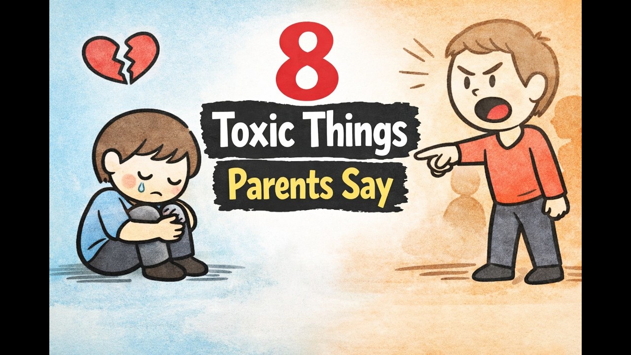 8 toxic things parents say to their kids