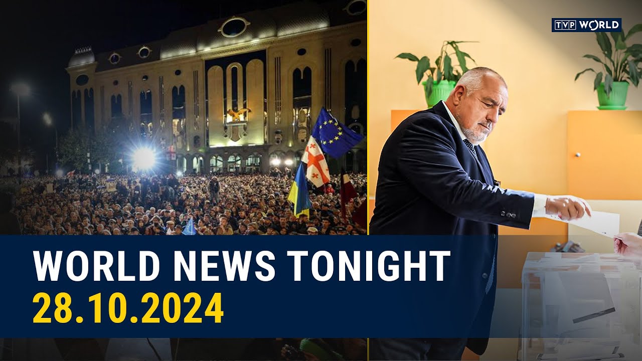 Georgians protest to denounce ruling party win in elections | World News Tonight