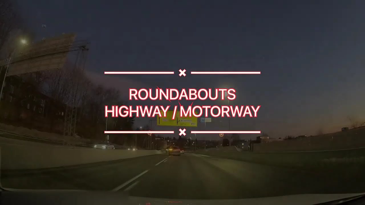 4K / Driver's License Practice Test / Exam / Oslo / Lillestr&oslash;m  / Norway / Risl&oslash;kka Trafikkstasjon