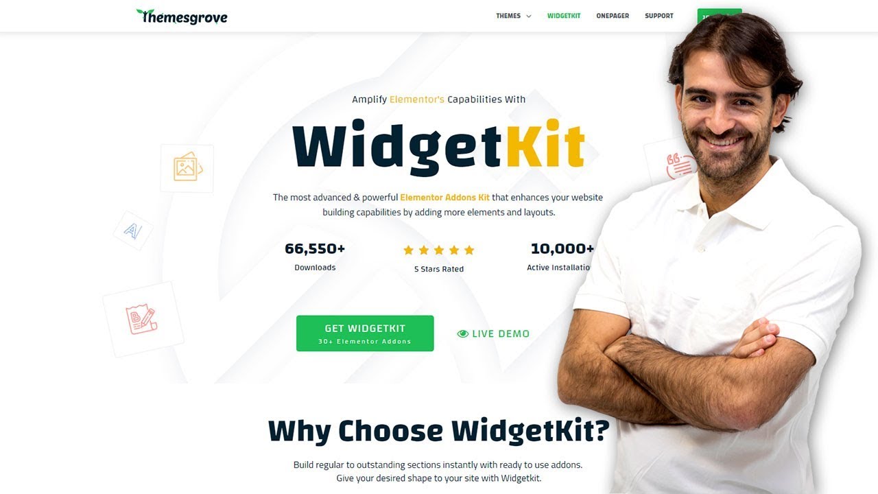 'Widgetkit': widgets más destacados para Elementor