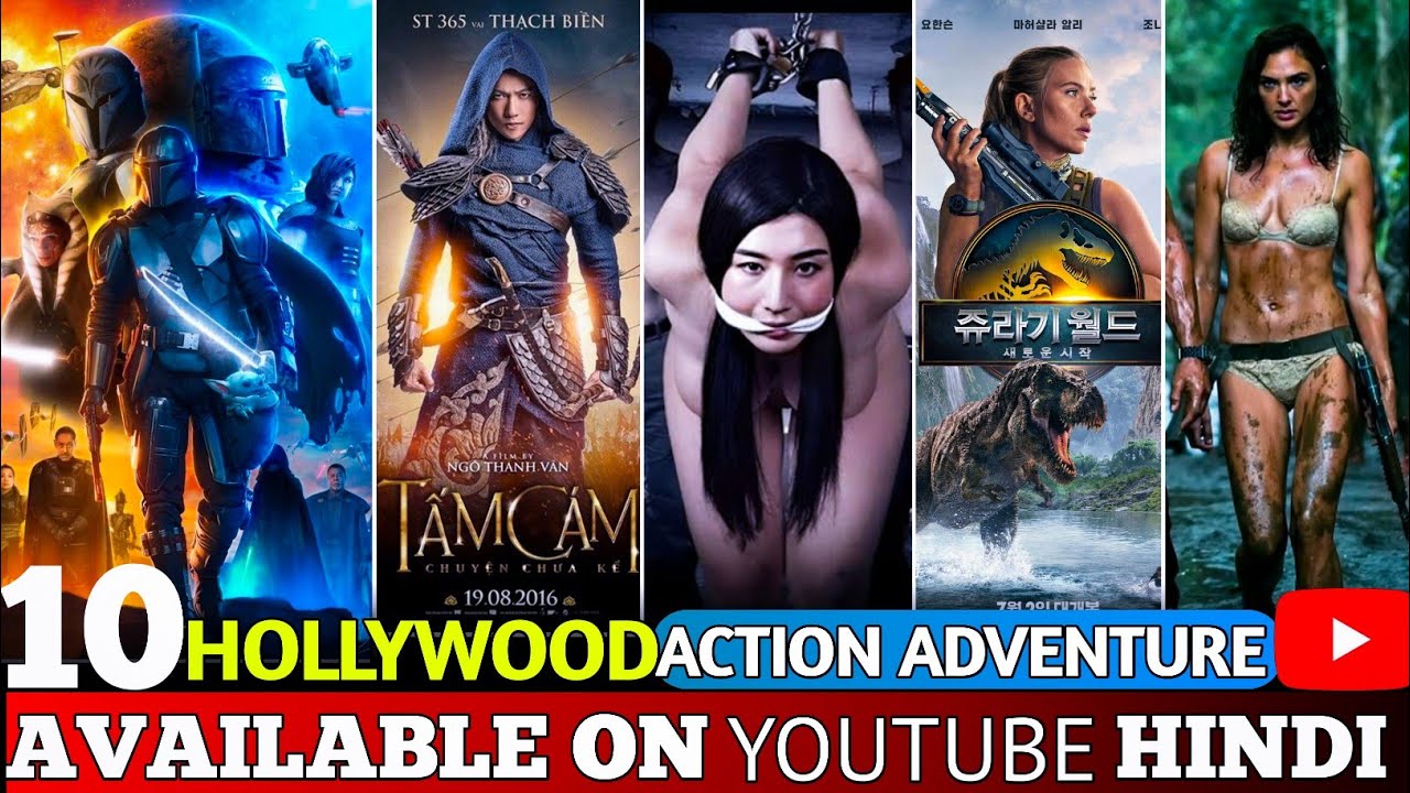 Top 10 Best Hollywood Adventure Movies On YouTube in Hindi | 2026 Hollywood Movies in Hindi Dubbed