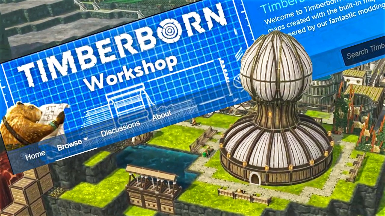 Timberborn Gettings Steam Workshop?