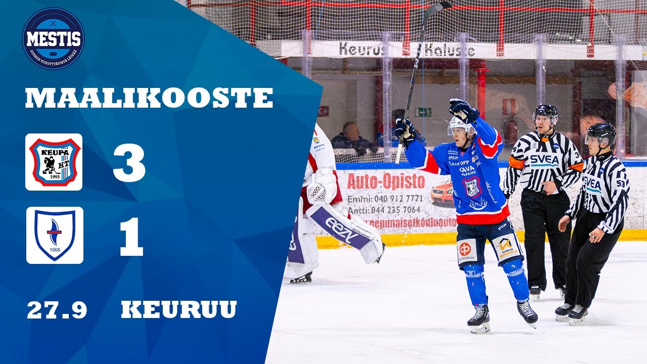 Maalikooste KeuPa HT - Hokki 27.9.2024 (3-1)