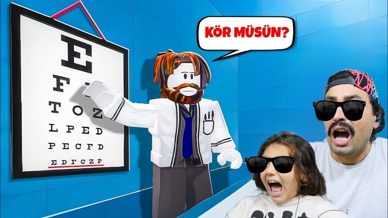 YOKSA BİZ KÖR MÜYÜZ! ROBLOX İMKANSIZ GÖZ TESTİ | Roblox Eye Test