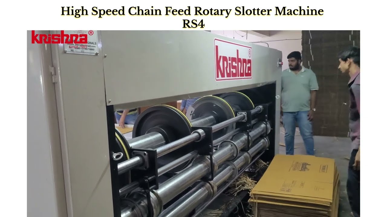 High Speed Rotary Slotter Machine RS4 