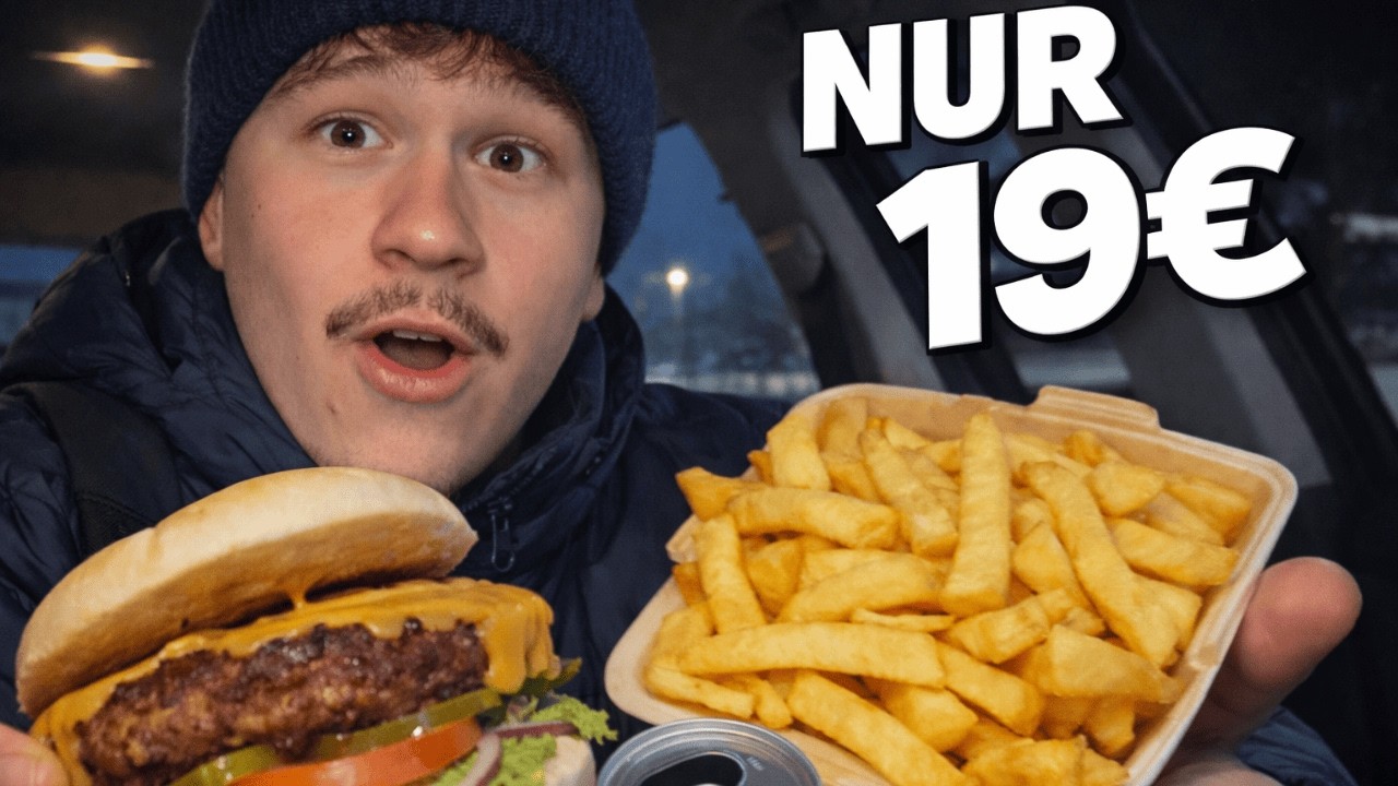 Kurz raus | Mini-Vlog mit Burger & Pommes