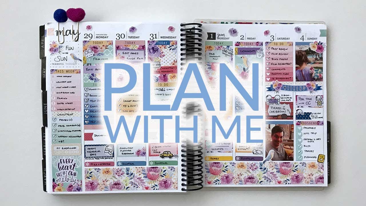 Plan With Me | Erin Condren Life Planner | Hello Petite Paper // Melody