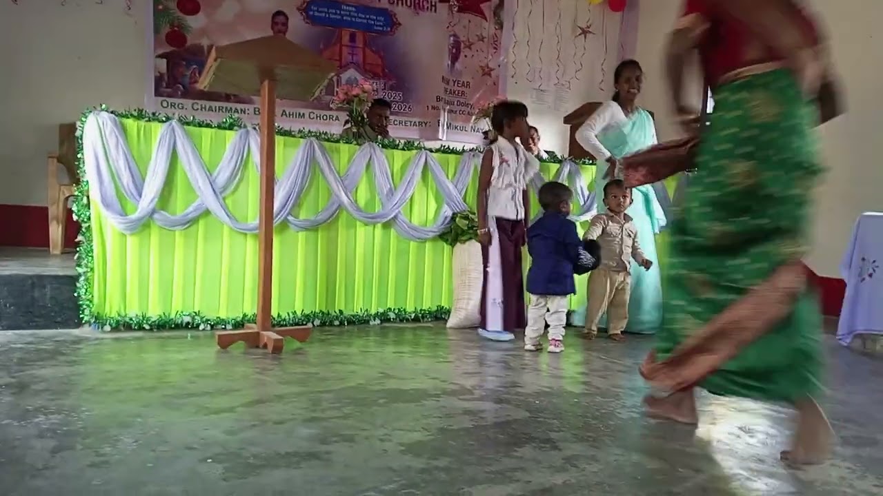 New year pragramme atHarmoti baptist church