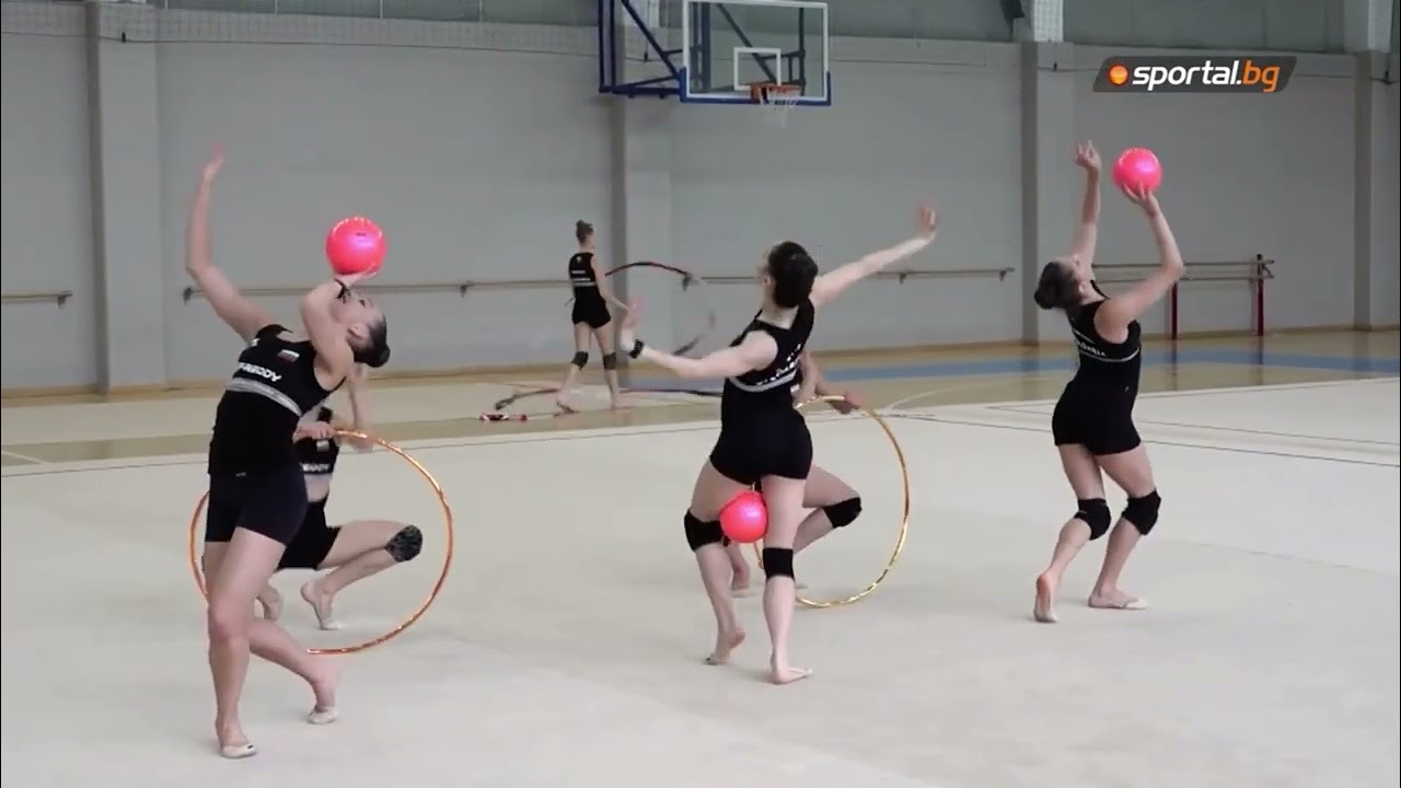 Bulgaria 3 balls 2 hoops training 2025