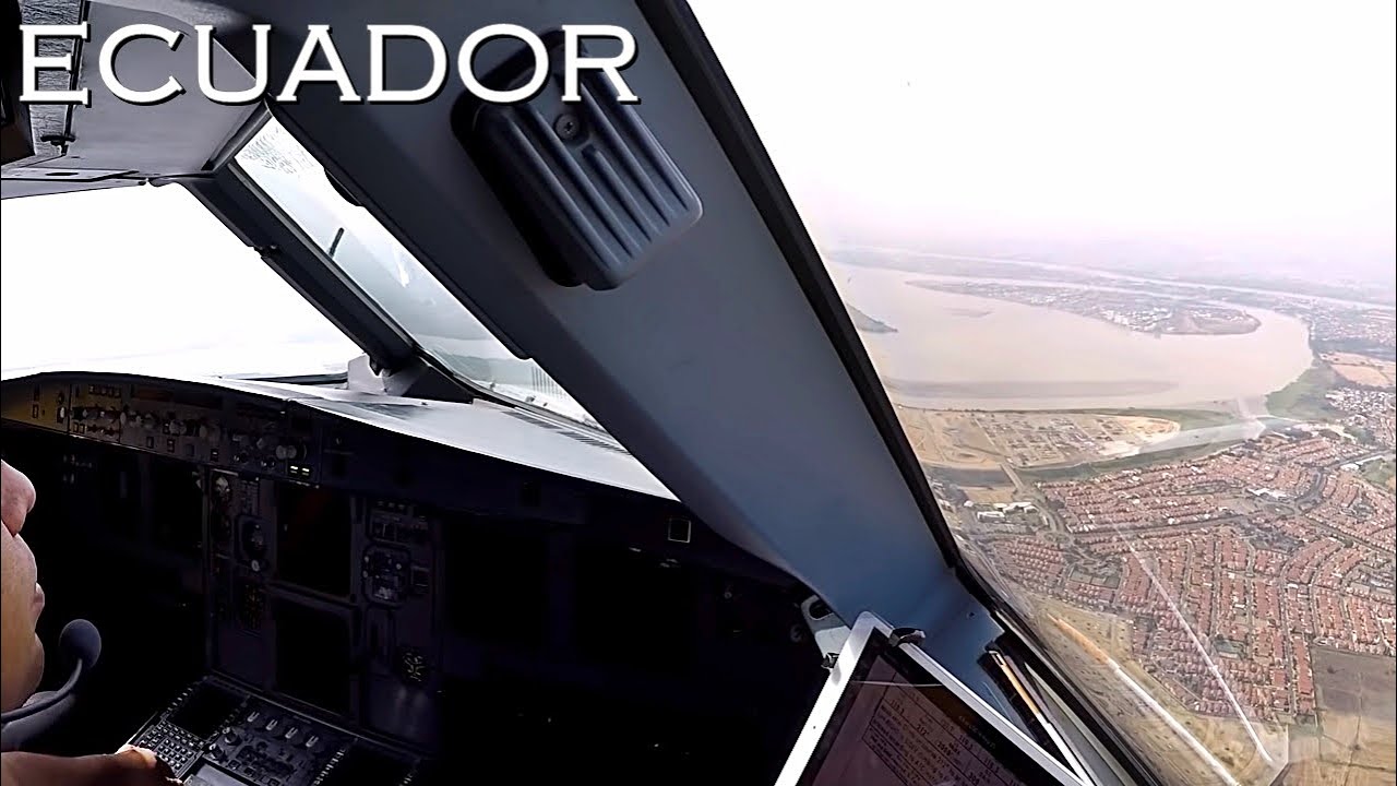 Guayaquil, Ecuador - Aterrizaje A320 Interjet