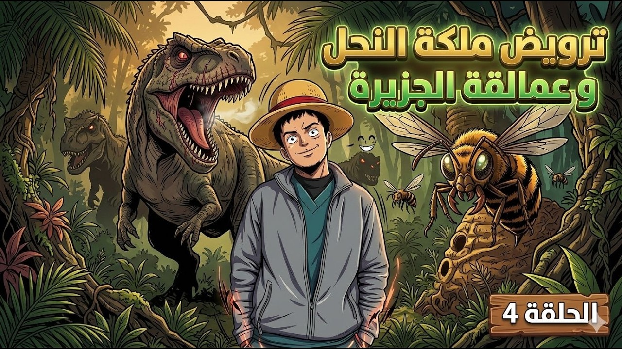 ترويض ملكة النحل و عمالقة الجزيرة 🦖#arkultimatesurvivoredition الحلقة الرابعة 🦖🎮