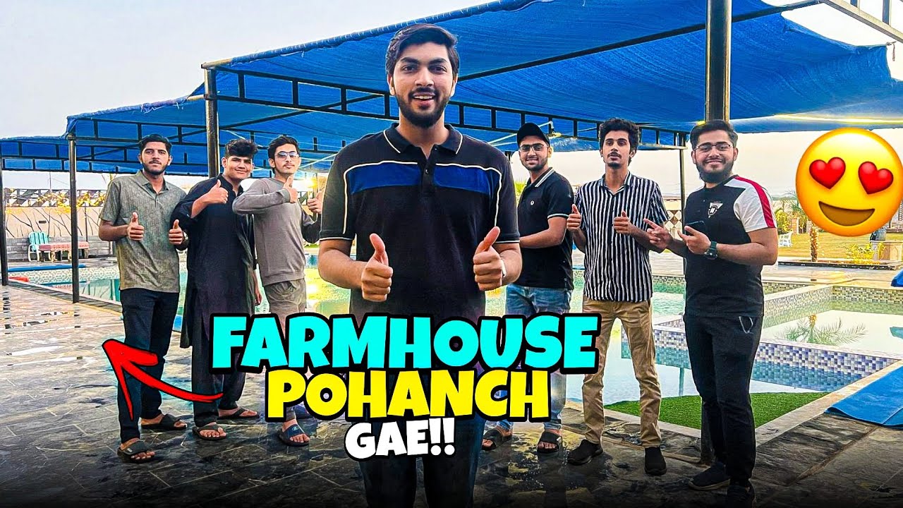 College ke doston ke sath farm house plan ban gaya 🥳🏡 maza agaya 😍