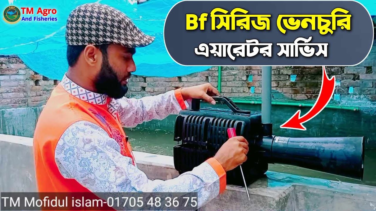 Bf সিরিজ ভেনচুরি এয়ারেটর সার্ভিস, Hailea Venturi Aerator, Bf250, Bf300, Bf370, Bf450