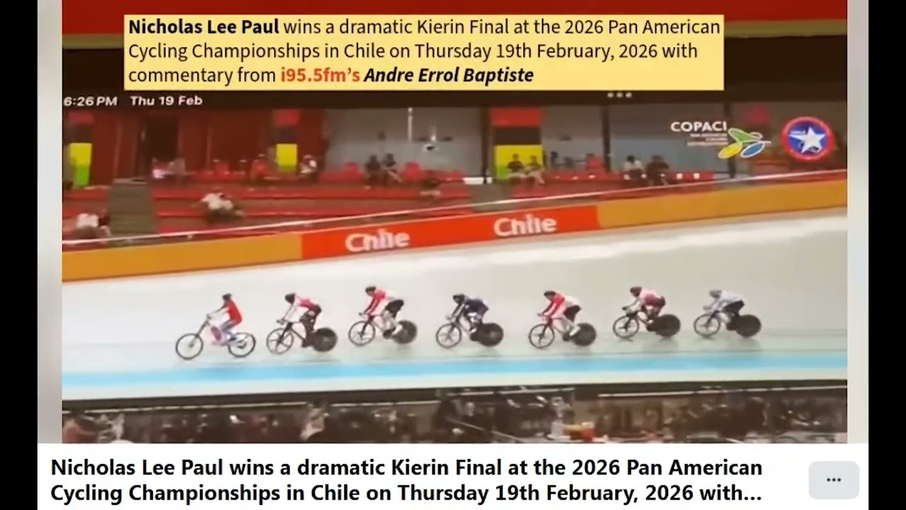 PanAmerican Cycling Championship 2026 Nicholas Pau lWins