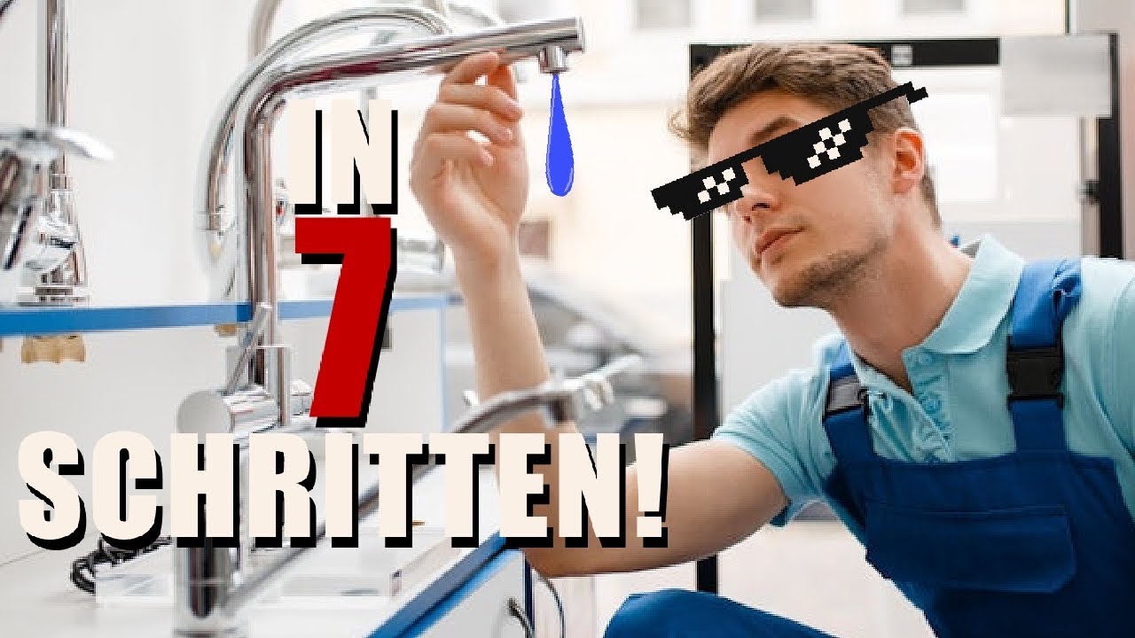 Umkehr-Osmoseanlage in 7 Schritten an den Wasserhahn anschlie&szlig;en
