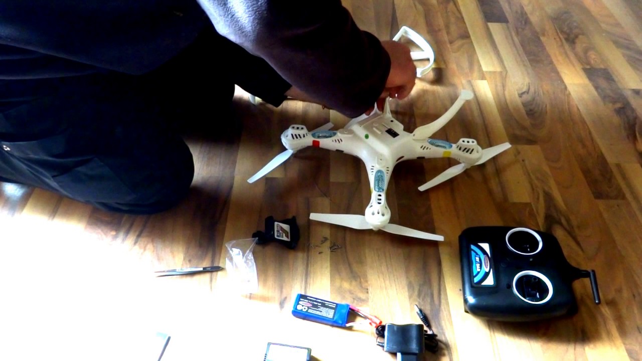Unboxing und Montage eines Yamara  PayLoad Quadrocopter
