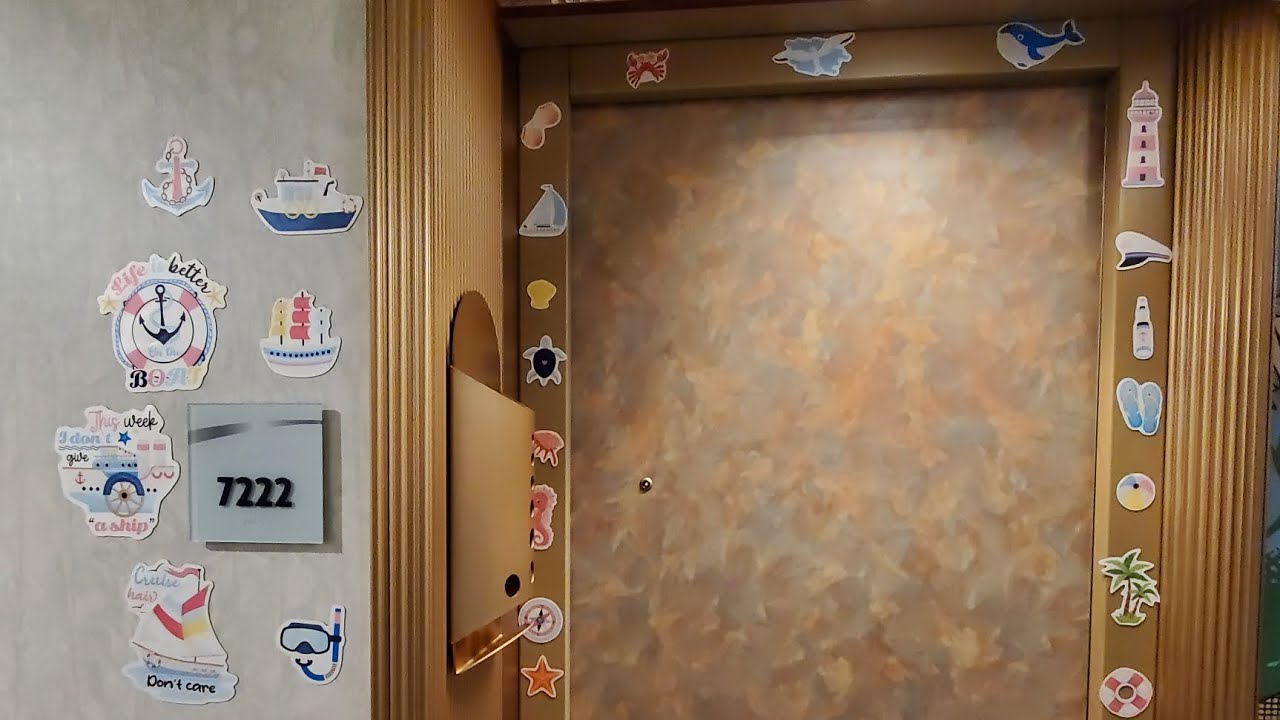 Carnival Splendor Interior Room 7222 forward tour. 5/19/25
