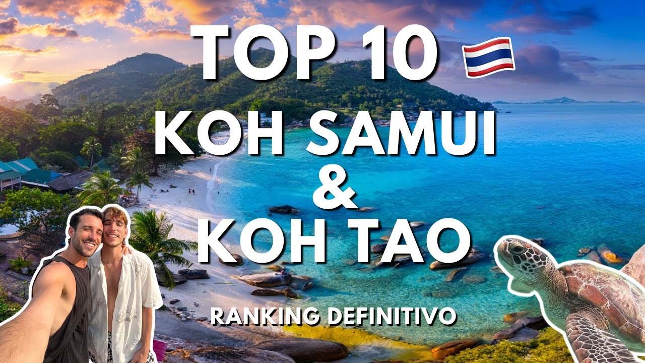 LO MEJOR DE KOH SAMUI & KOH TAO 🇹🇭🤿 | David y Sergi