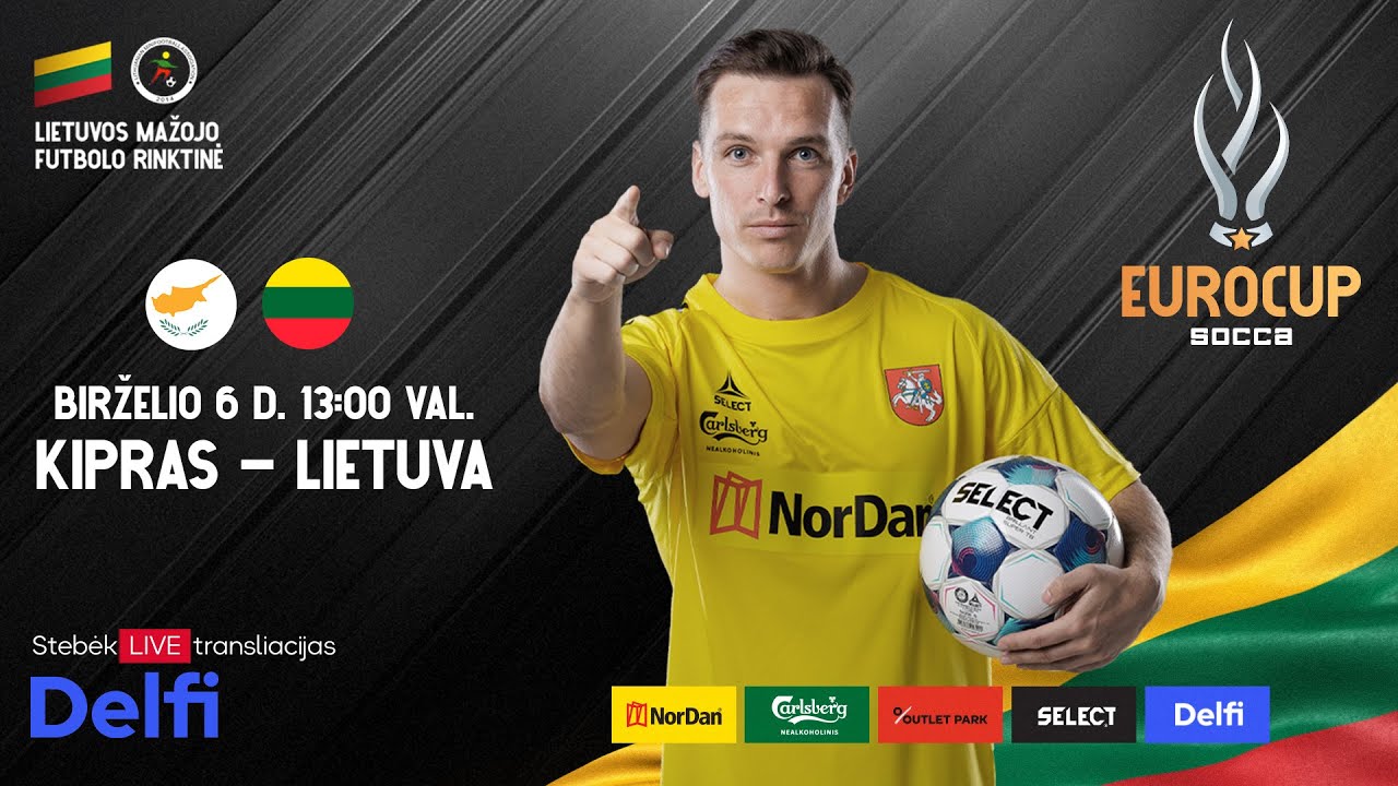 2025 m. Europos mažojo futbolo čempionatas: Kipras - Lietuva