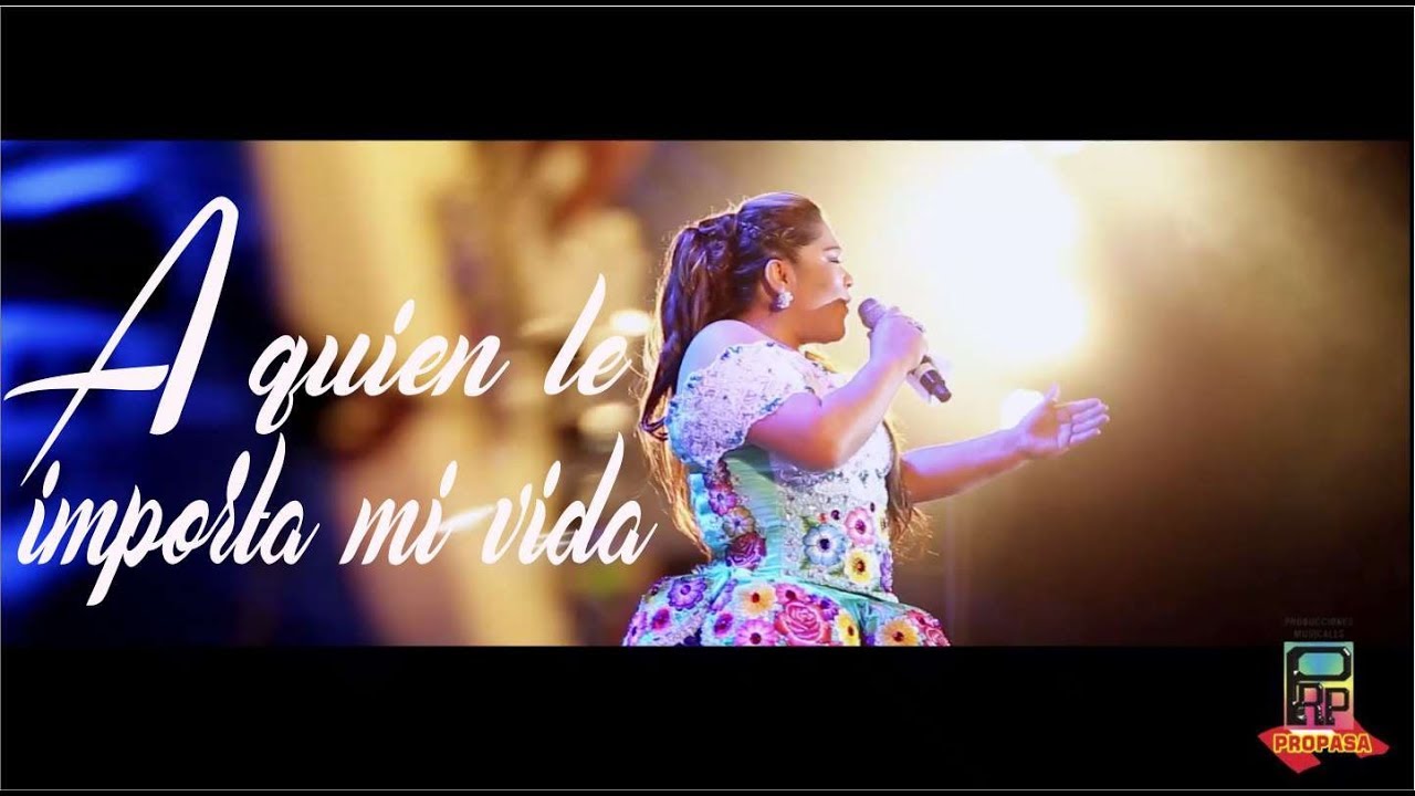 Sonia Morales A quien le importa mi vida - Requinto