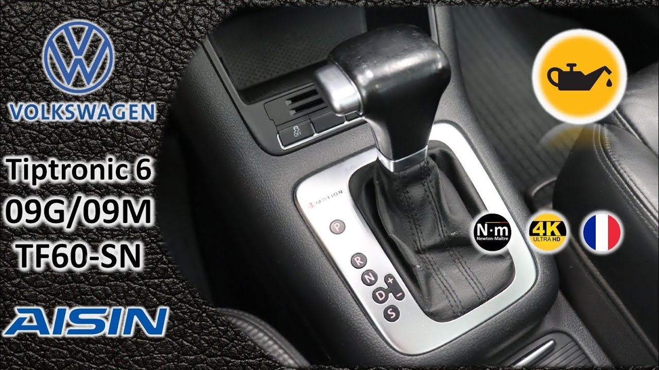 Vidange VW TipTronic 6 / 09M / 09G / Aisin TF60-SN sur VW Tiguan 5N 2.0Tdi 4Motion + Xenum ATFX375🧨✅
