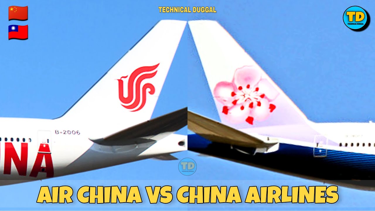 Air China Vs China Airlines Comparison 2023! 🇨🇳 Vs 🇹🇼