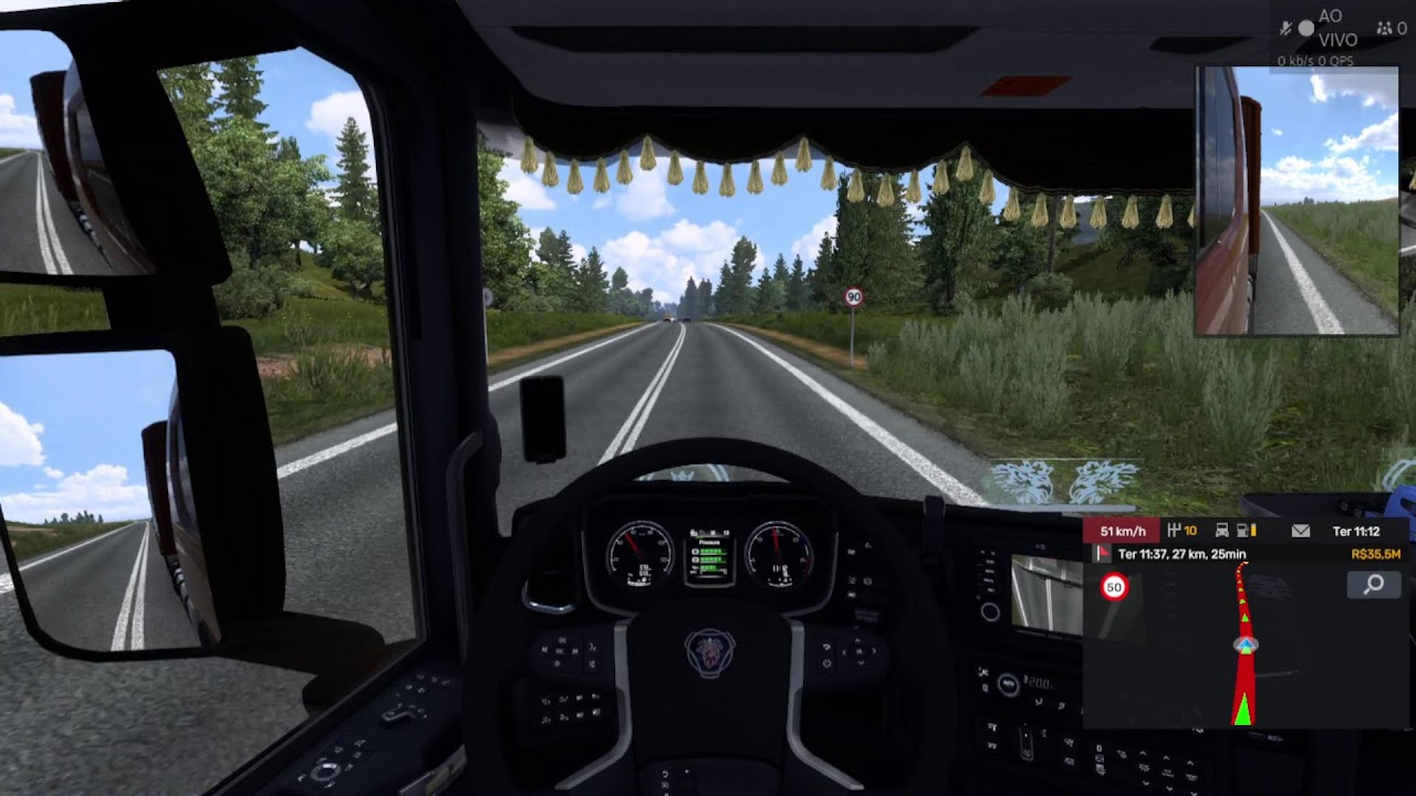 euro truck simulator 2 - ( MAPA BR BRASIL)