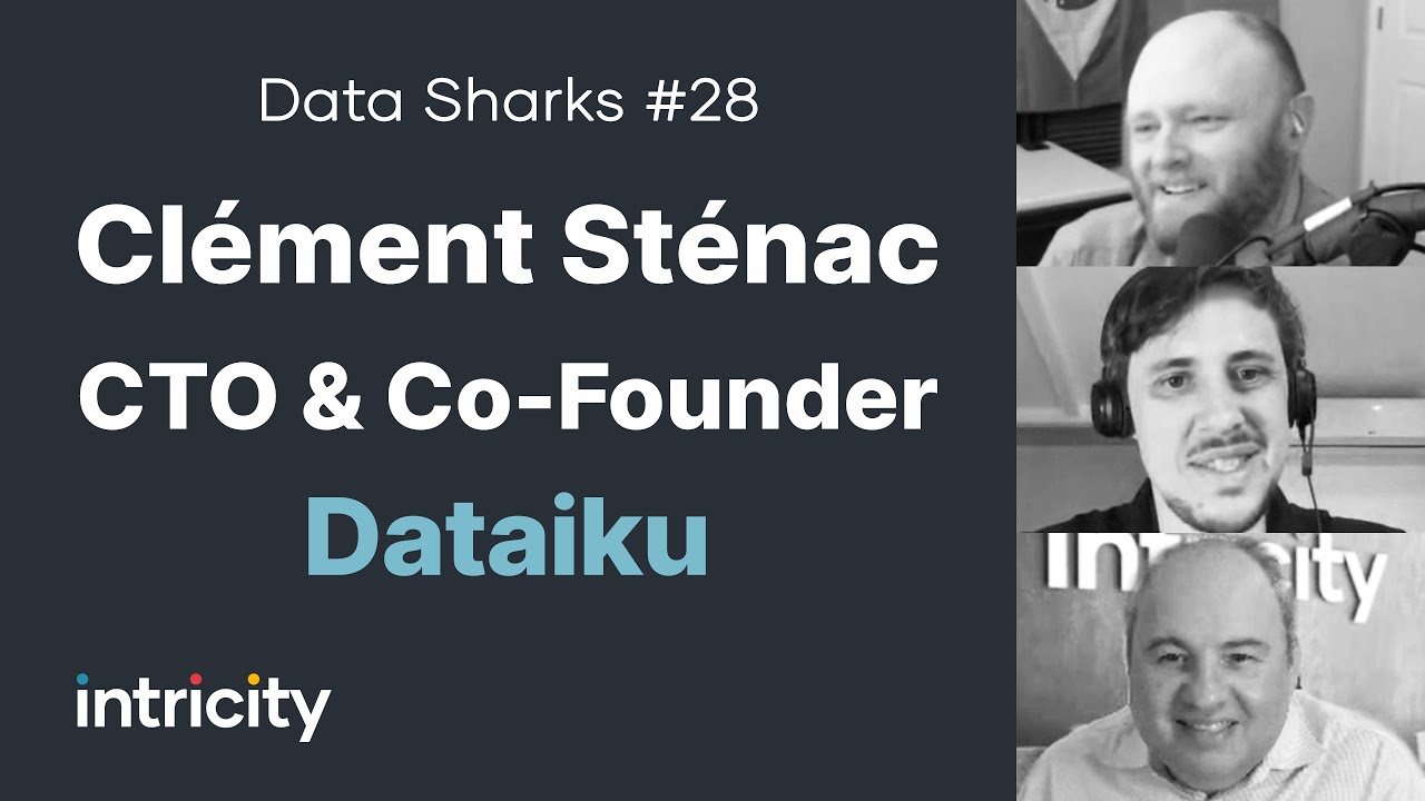 Data Sharks #28: Dataiku CTO & Co-Founder Clément Sténac