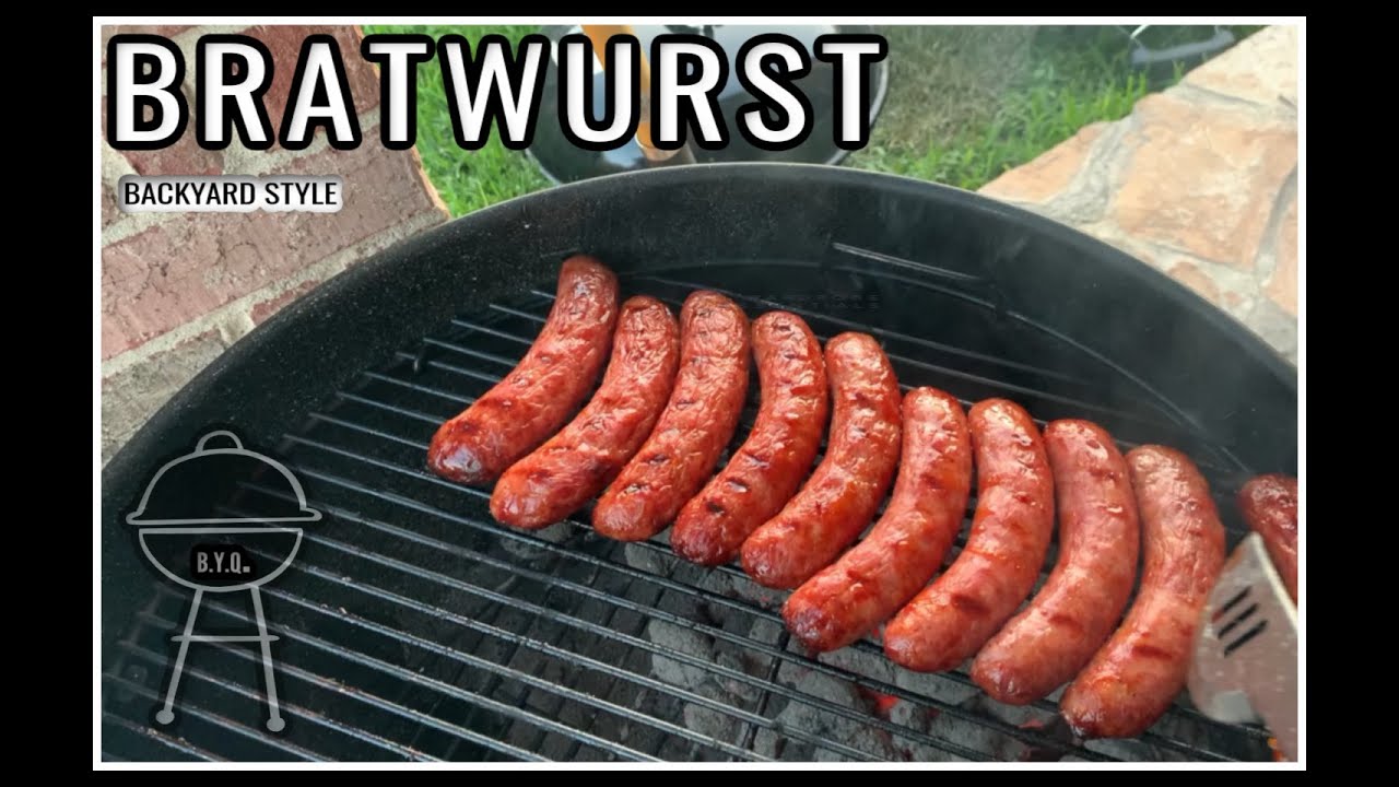 How to Grill Bratwurst| Best Brats Ever| Bats on a Weber kettle| Easy Brats recipe