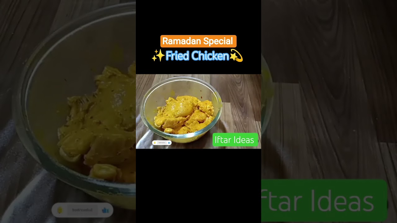 Fried Chicken Recipe|Ramadan Special 2026 