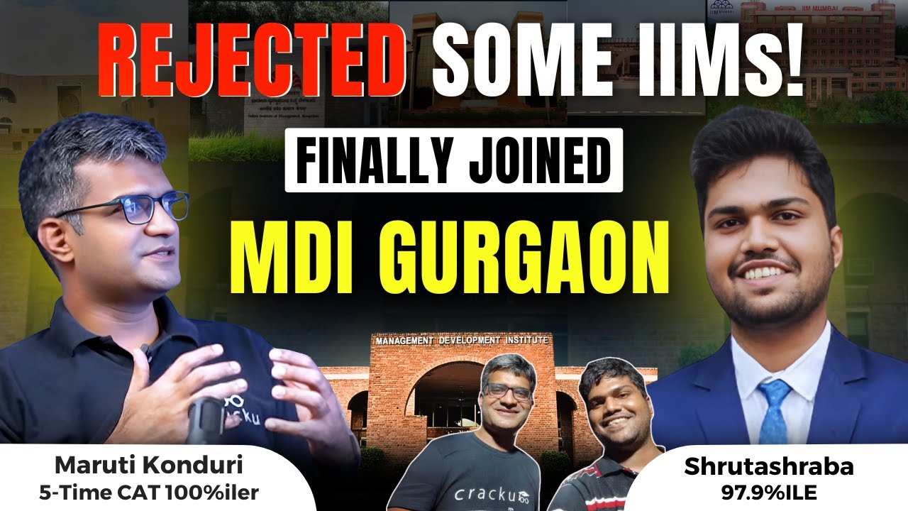 DILR Ruined My CAT'24 | Still Got Into MDI Gurgaon & Converted IIMs | Inspiring Journey