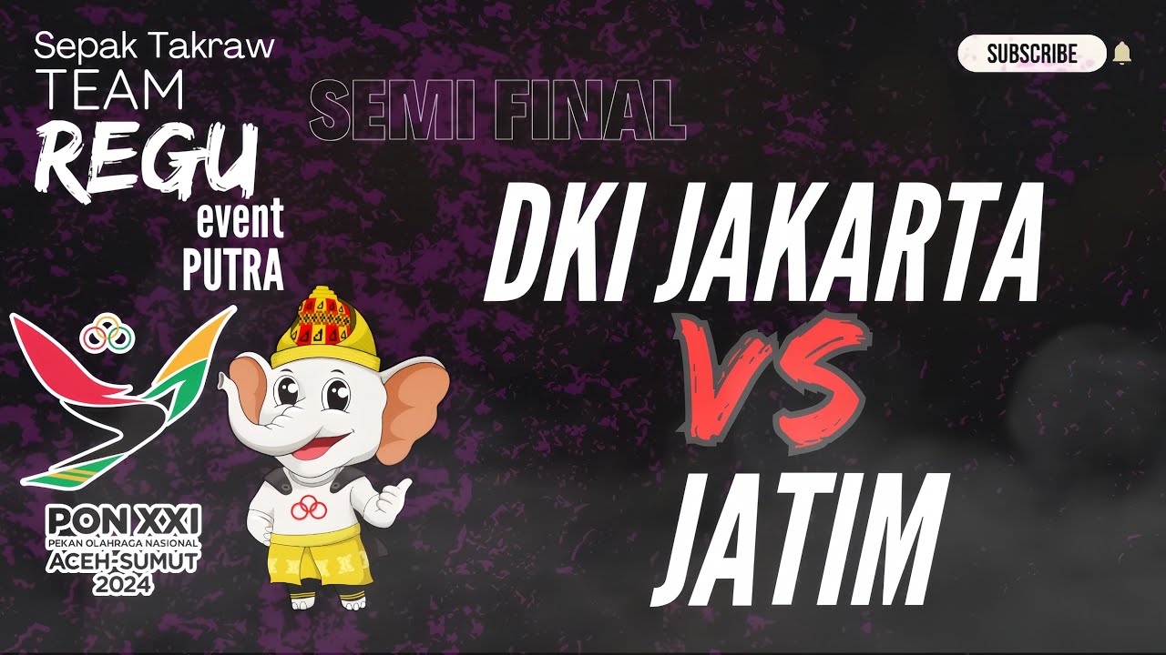SEMIFINAL‼️DKI JAKARTA VS JATIM || PUTRA TEAM REGU EVENT PON ACEH-SUMUT 2024