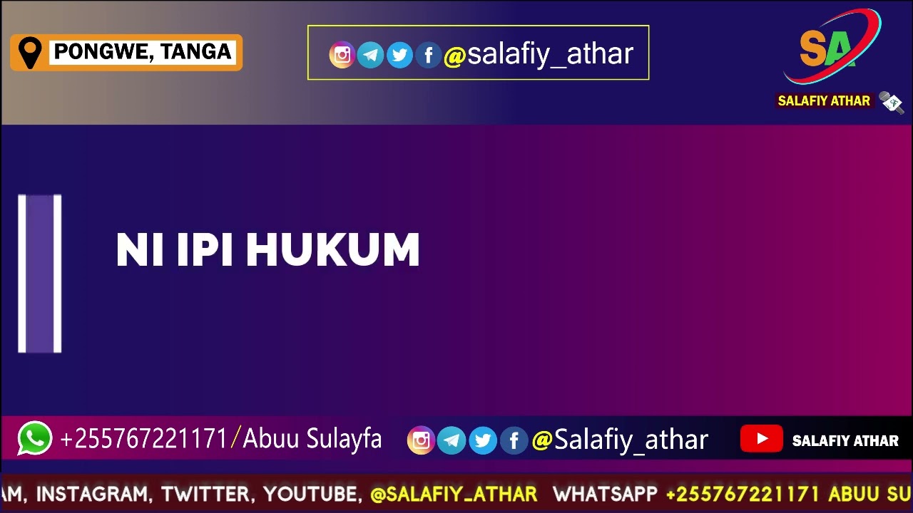 HUKUMU YA MUISLAMU KUHUDHURIA MAZISHI YA MKIRISTO
