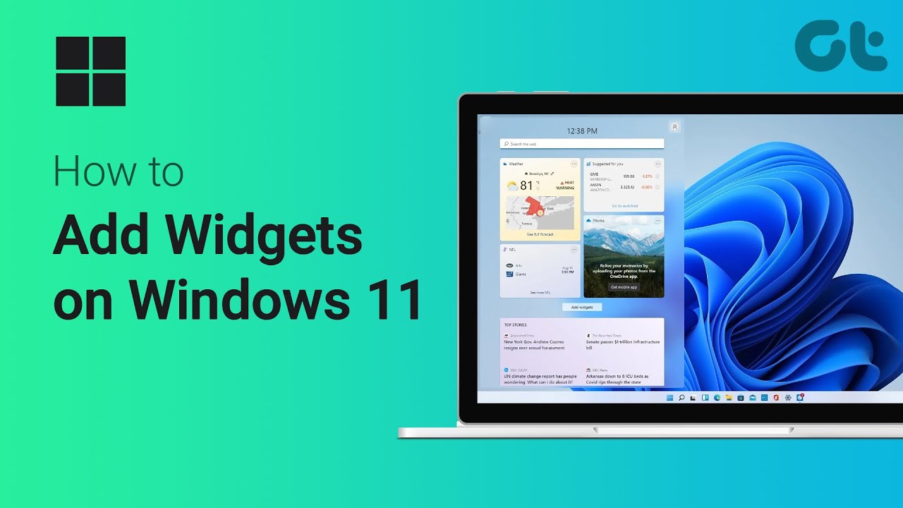 Как добавить виджеты в Windows 11 | Украсьте свой рабочий стол с помощью виджетов | Виджеты часов...