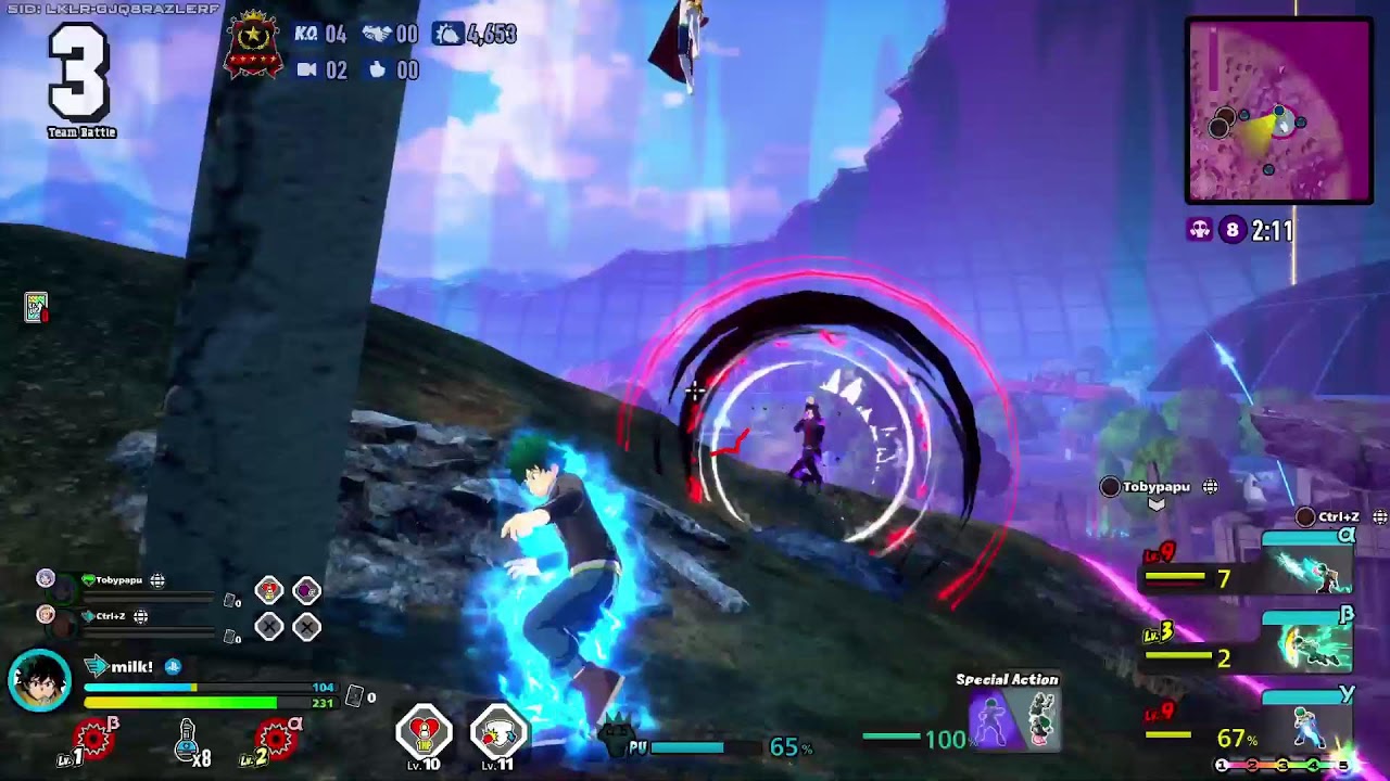 Mirio 1 trick😝 |My Hero Ultra Rumble|