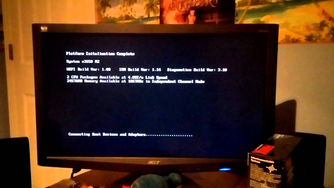 IBM System x3650 M2 Cold Boot