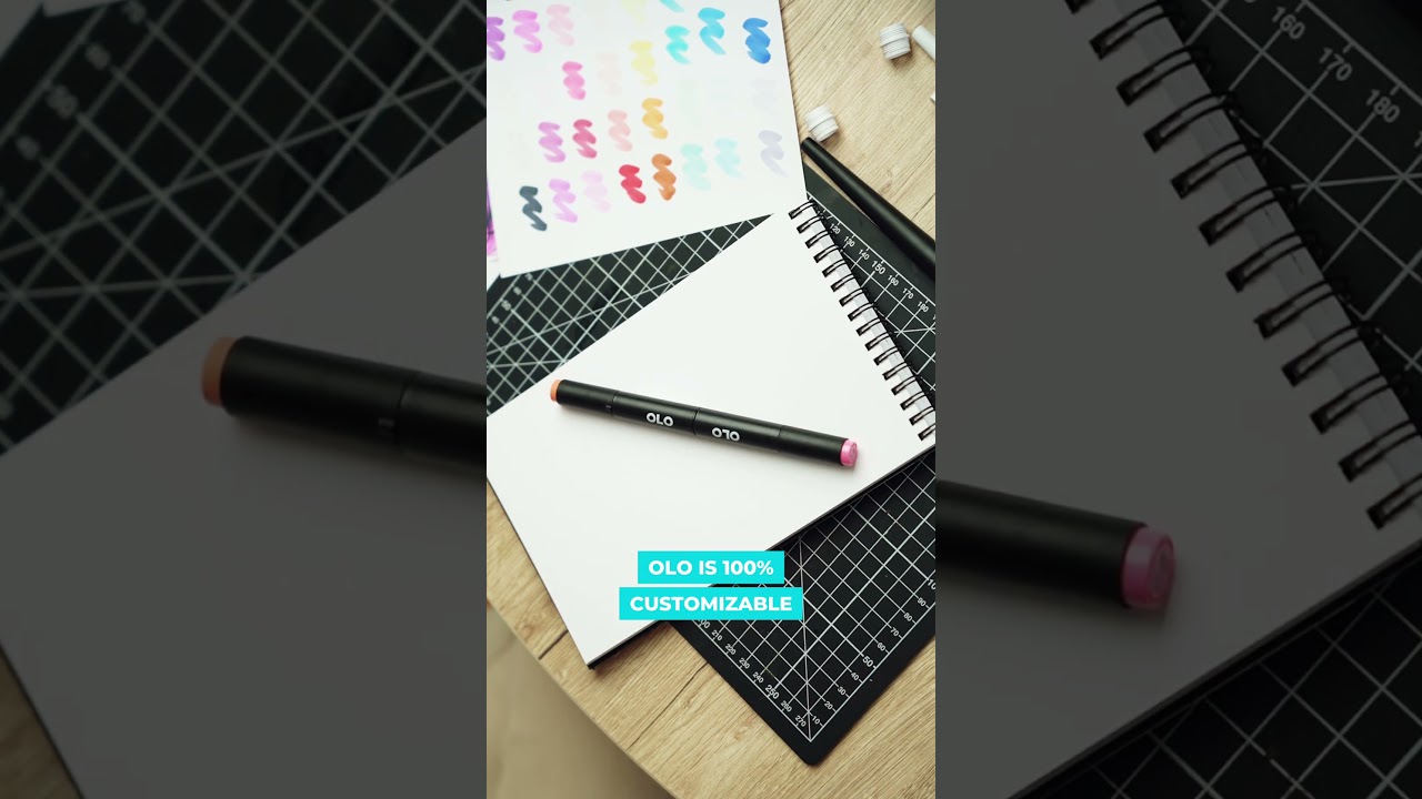 OLO alcohol markers are 100% customizable!