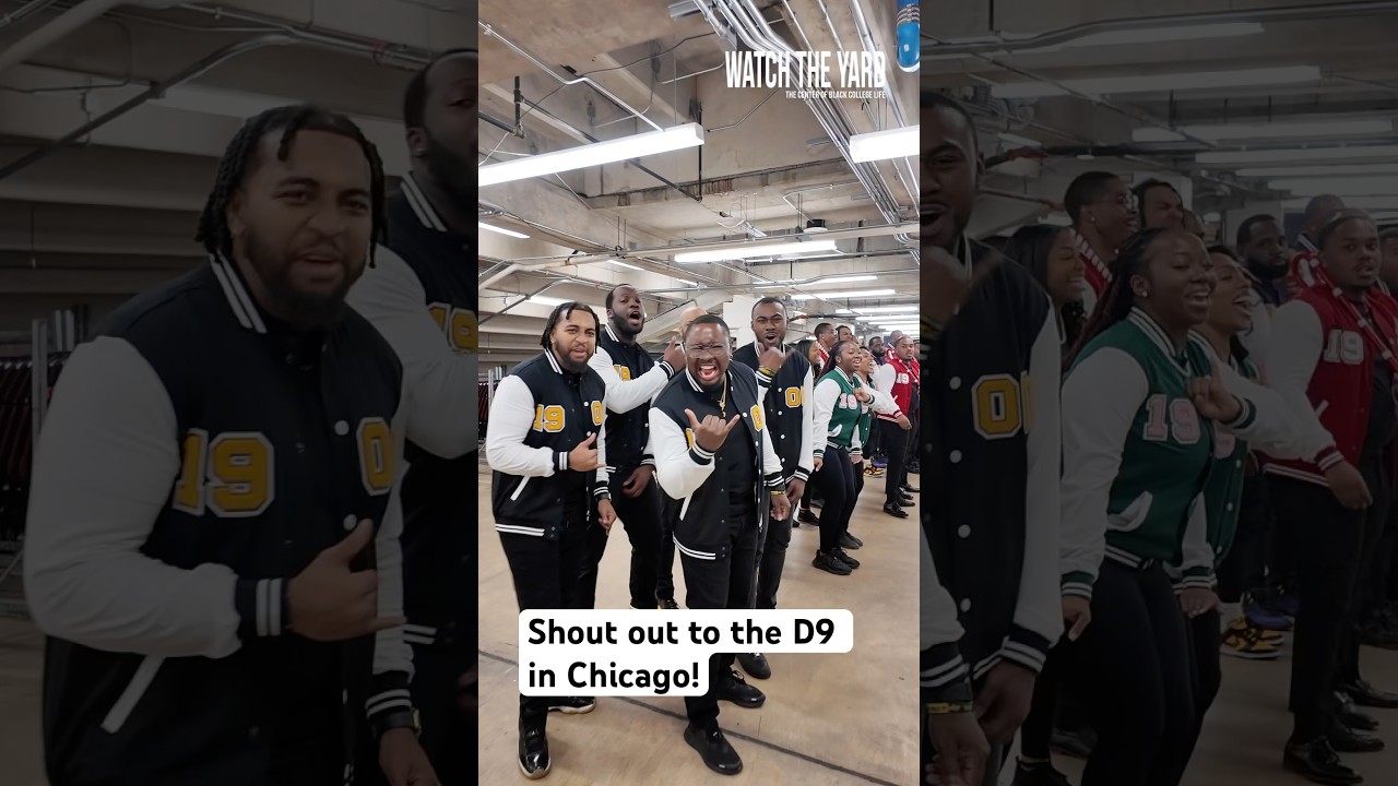 Shout out to the Divine 9 in Chicago!🔥 #nphc