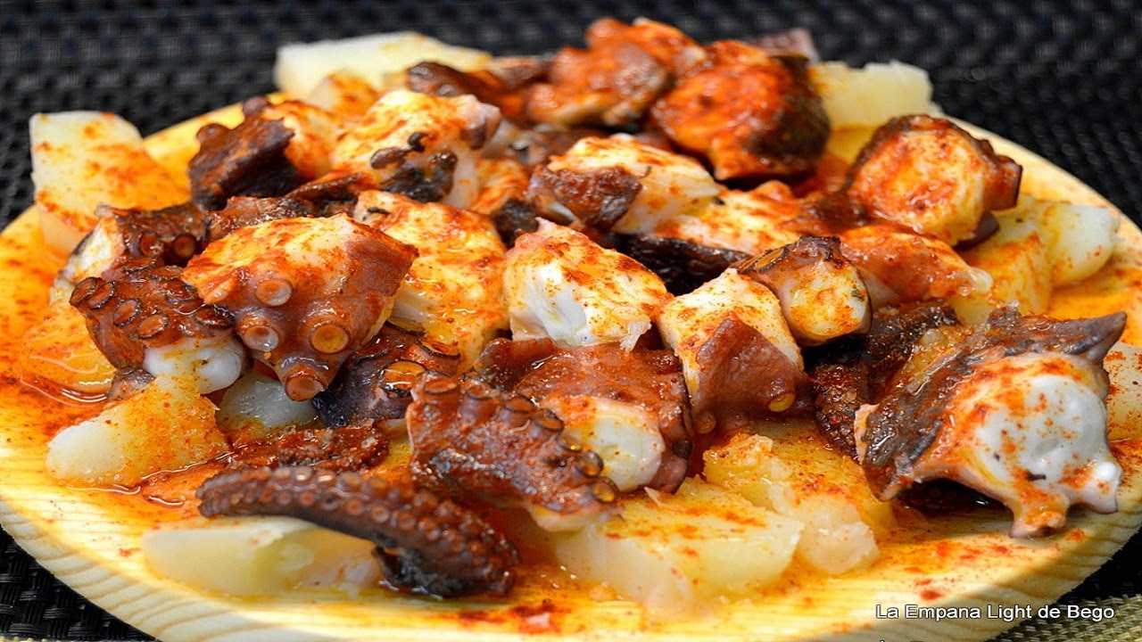 Receta de Pulpo a la Gallega o Pulpo a Feira con trucos para Pulpo Tierno y Patatas jugosas