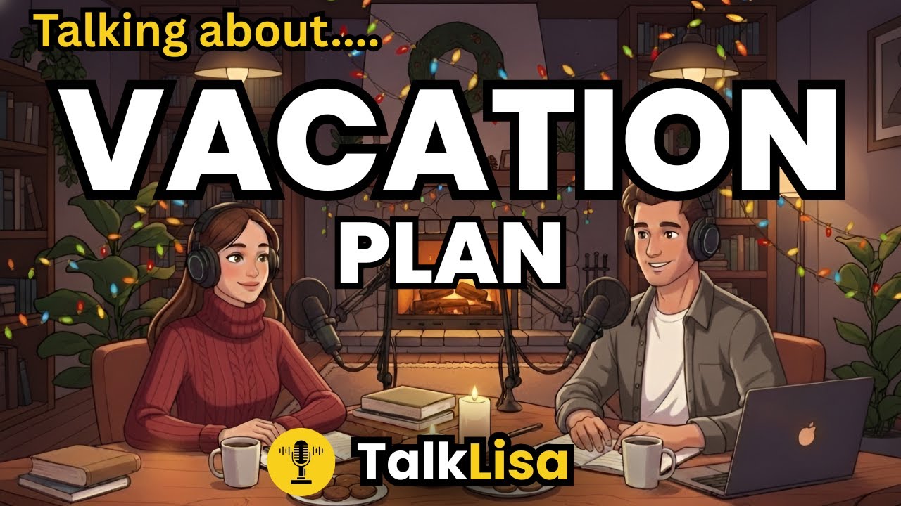 How to Talk About Vacation Plans in English | English Podcast for Speaking Fluency